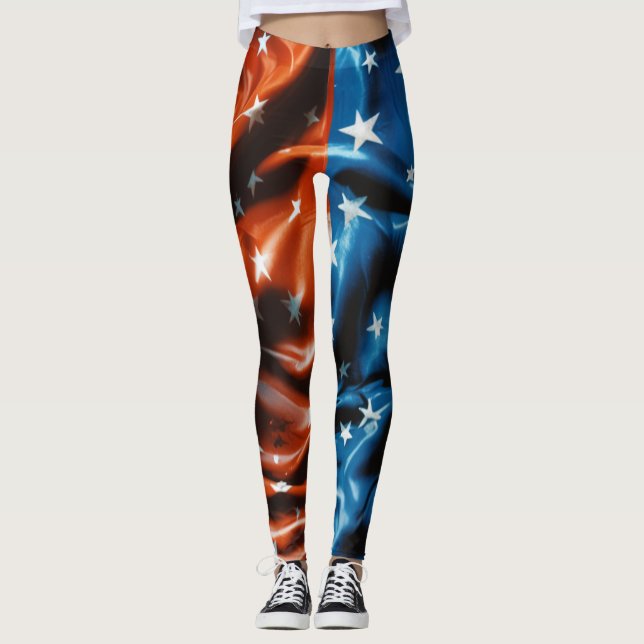 leggings de bandera de estados unidos (Anverso)