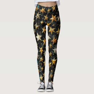 leggings de bandera de estados unidos