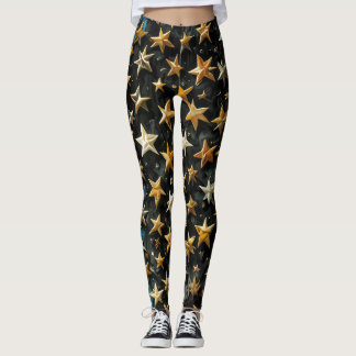 leggings de bandera de estados unidos