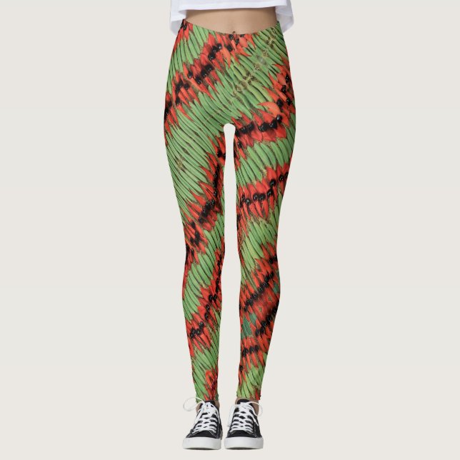 Leggings de BINGALUM diseña "PEAS en PODS" (Anverso)