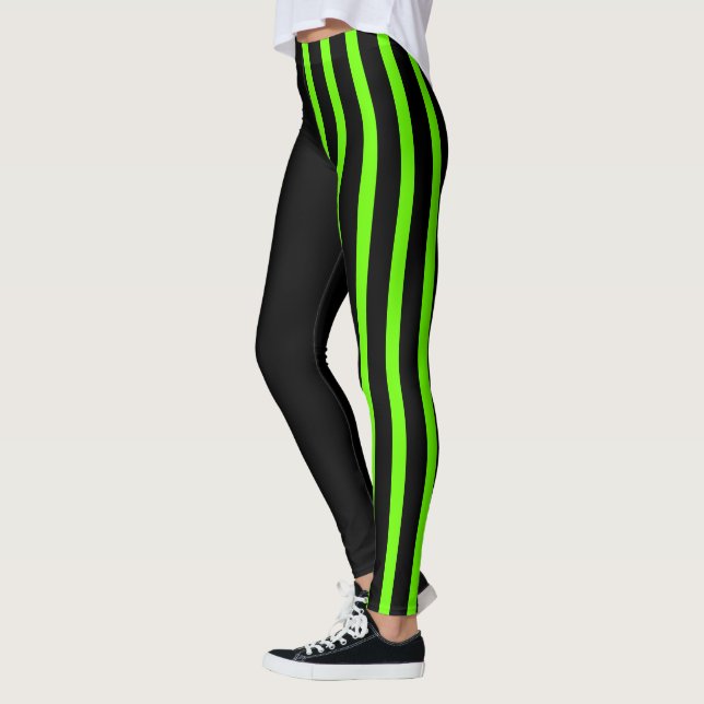 Leggings de Black & Lime Jester (Izquierda)