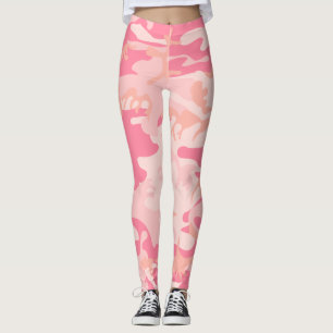 Leggings de camo rosado