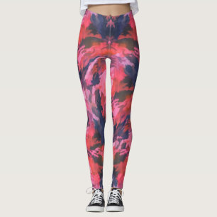 Leggings de camo rosado