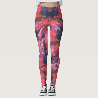 Leggings de camo rosado