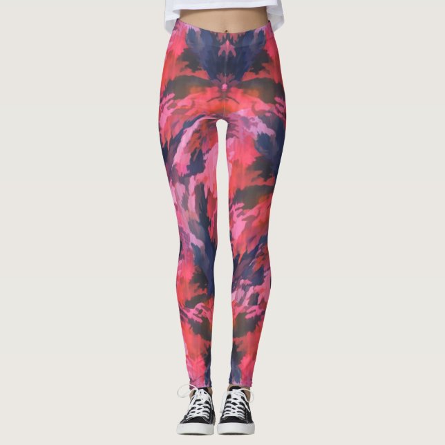 Leggings de camo rosado (Anverso)