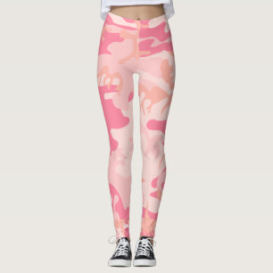 Leggings de camo rosado