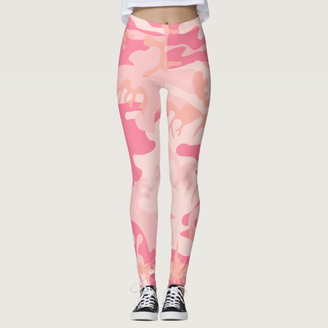 Leggings de camo rosado (Anverso)