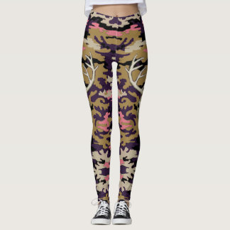 Leggings de camo rosado