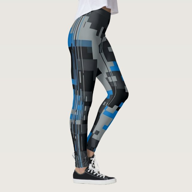 Leggings de camuflaje con fallas digitales - Gi de (Derecha)