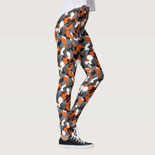 Leggings de camuflaje naranja (Derecha)