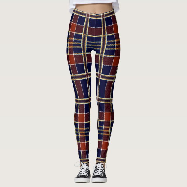 leggings de chapa escocesa (Anverso)