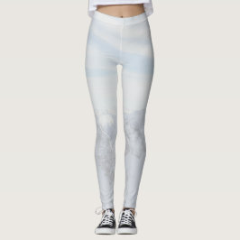 Leggings de Chicas de Snowy Mountain Adventure