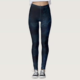 Leggings de cielo estrellado, Leggings de espacio 