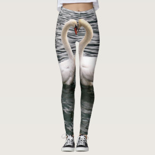 Leggings de cisnes