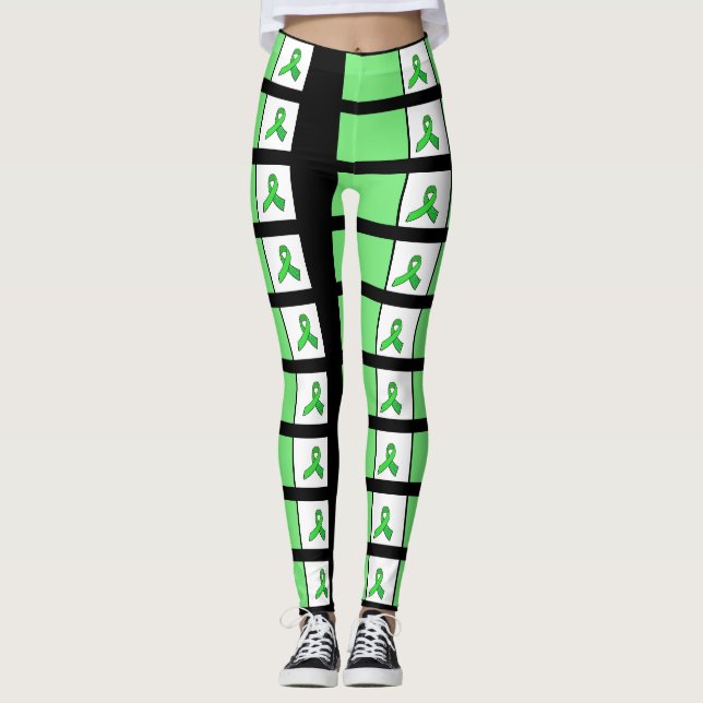 Leggings de Conciencia sobre la Enfermedad de Lyme (Anverso)
