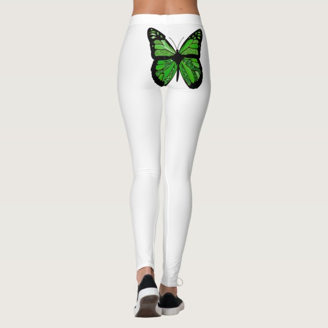 Leggings de Conciencia sobre la Enfermedad de Lyme (Reverso)