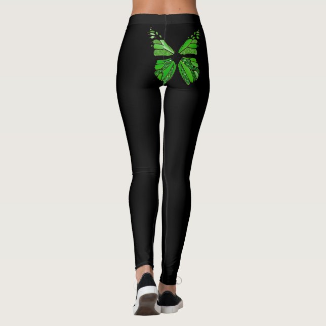 Leggings de Conciencia sobre la Enfermedad de Lyme (Reverso)