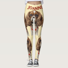 Leggings de corazón de amor cavalier