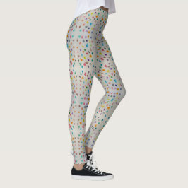 Leggings de Corazones Acuarela Pequeños