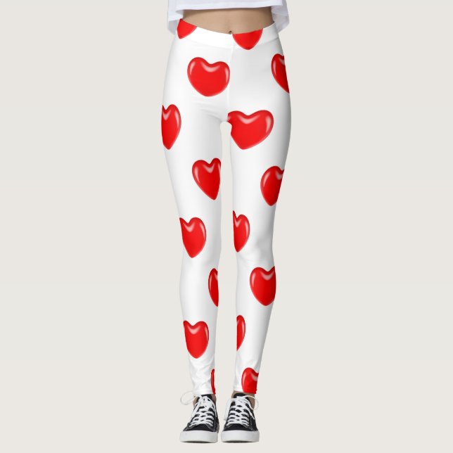 leggings de corazones de caramelo (Anverso)