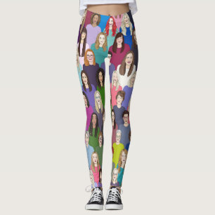 leggings de damas y feministas