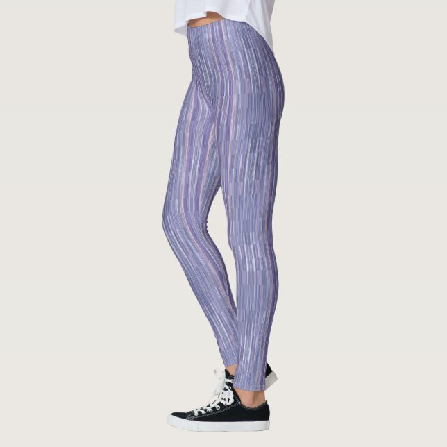 Leggings de degradado púrpura HAMbWG (Izquierda)
