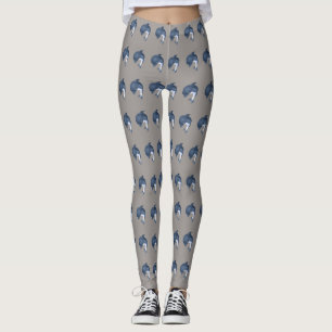 leggings de delfines