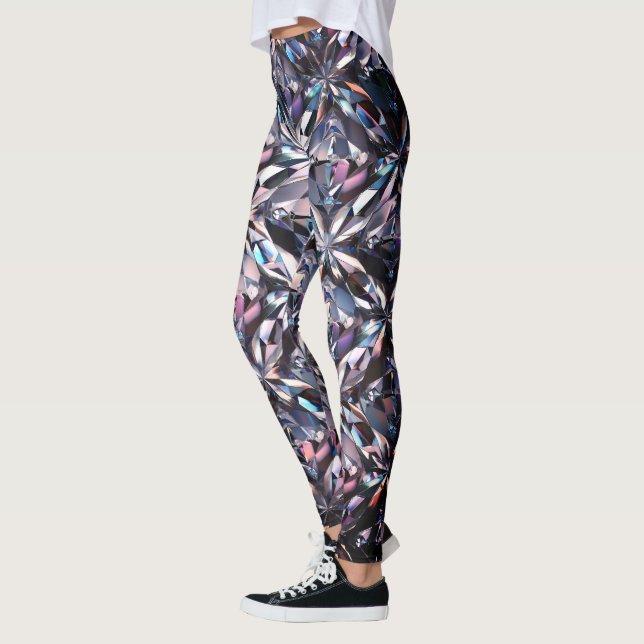 Leggings de Diamantes Brillantes (Izquierda)