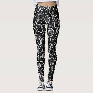 Leggings de diseño de bádminton