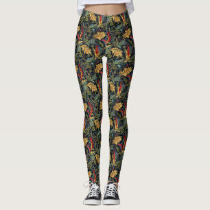 Leggings de diseño de Chinoiserie
