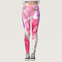 Leggings de diseño floral