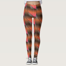 Leggings de diseño todo sobre impresión