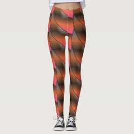 Leggings de diseño todo sobre impresión