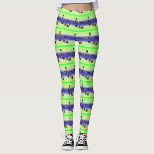 Leggings de Dubstep Notes
