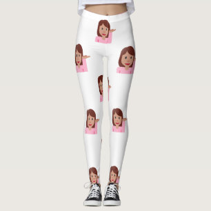 leggings de emoji para mujeres