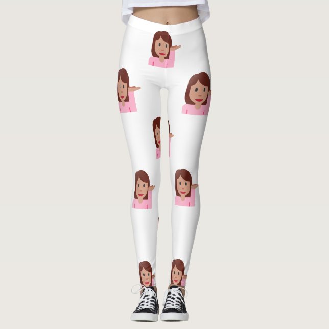 leggings de emoji para mujeres (Anverso)