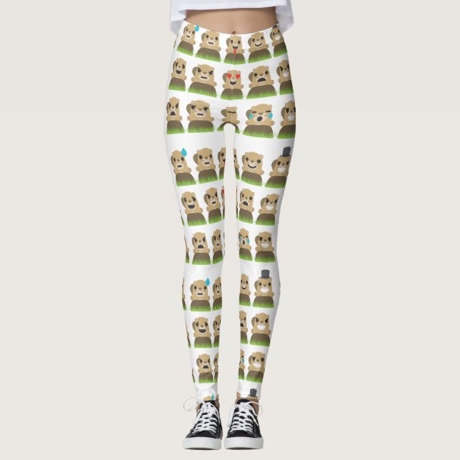 leggings de emojis de fogueo (Anverso)