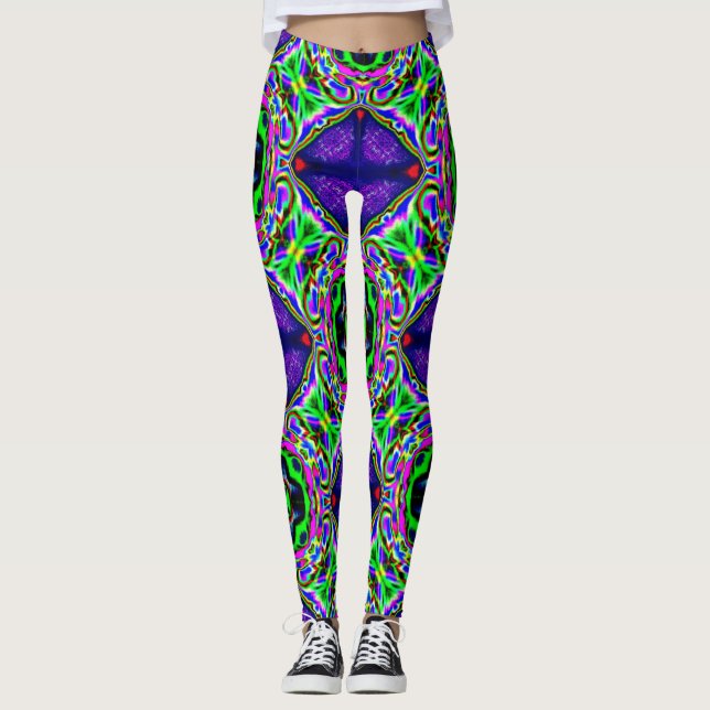 leggings de ensueño púrpura (Anverso)