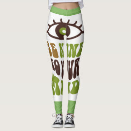 Leggings de estilo elegante para mujeres .