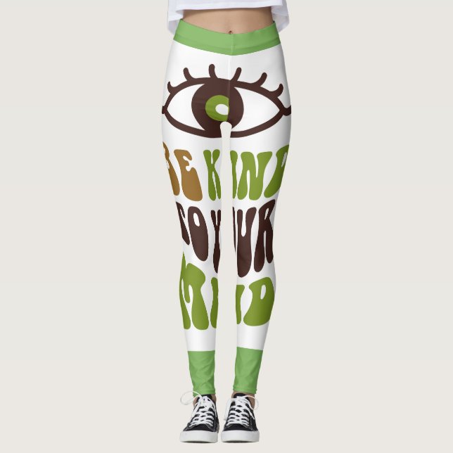 Leggings de estilo elegante para mujeres . (Anverso)