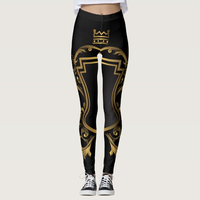 Leggings de estilo oro negro (Anverso)