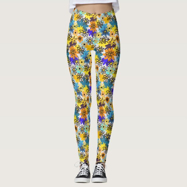 leggings de flores (Anverso)