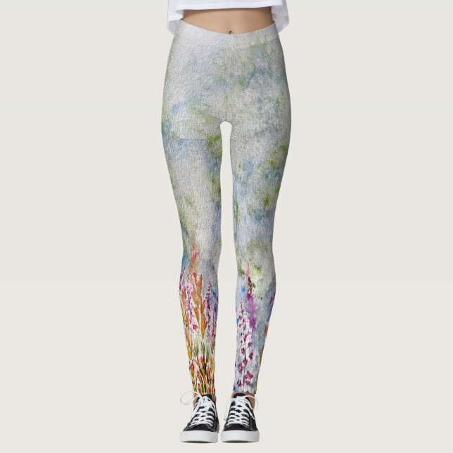 Leggings de flores silvestres (Anverso)