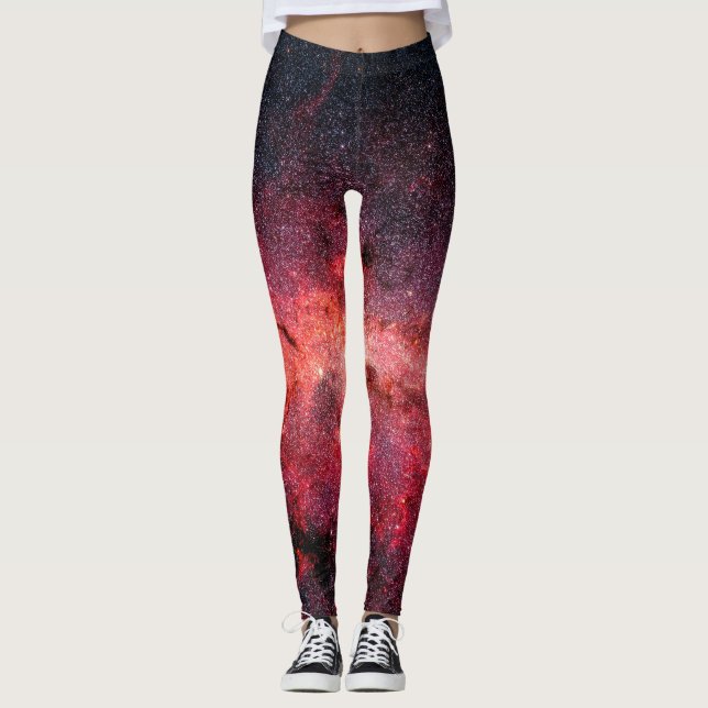 leggings de galaxia roja (Anverso)