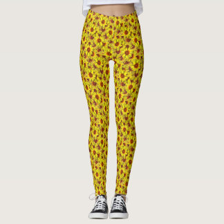 Leggings de girasol