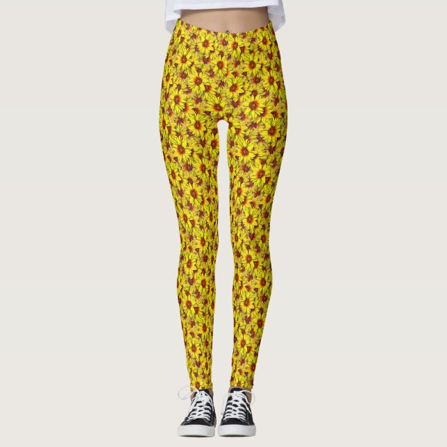Leggings de girasol (Anverso)