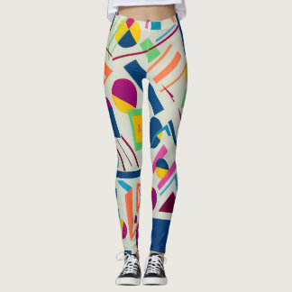 Leggings de gran longitud de colores diseñados por