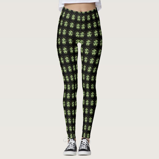 Leggings de Halloween Piernas zombis adorables (Anverso)