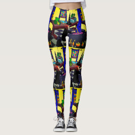 Leggings de HaWayn de dalDesignNZ