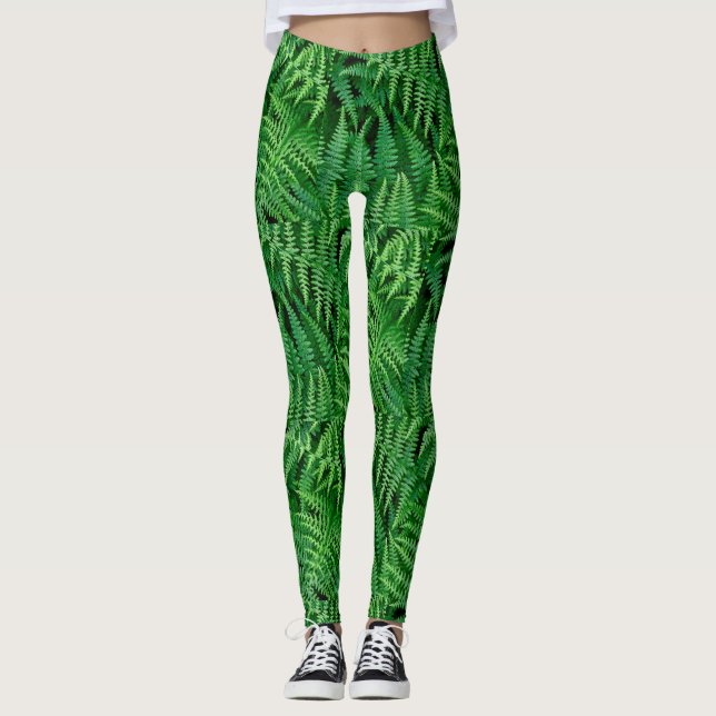 Leggings de helechos verdes en el jardín: Ve a la  (Anverso)